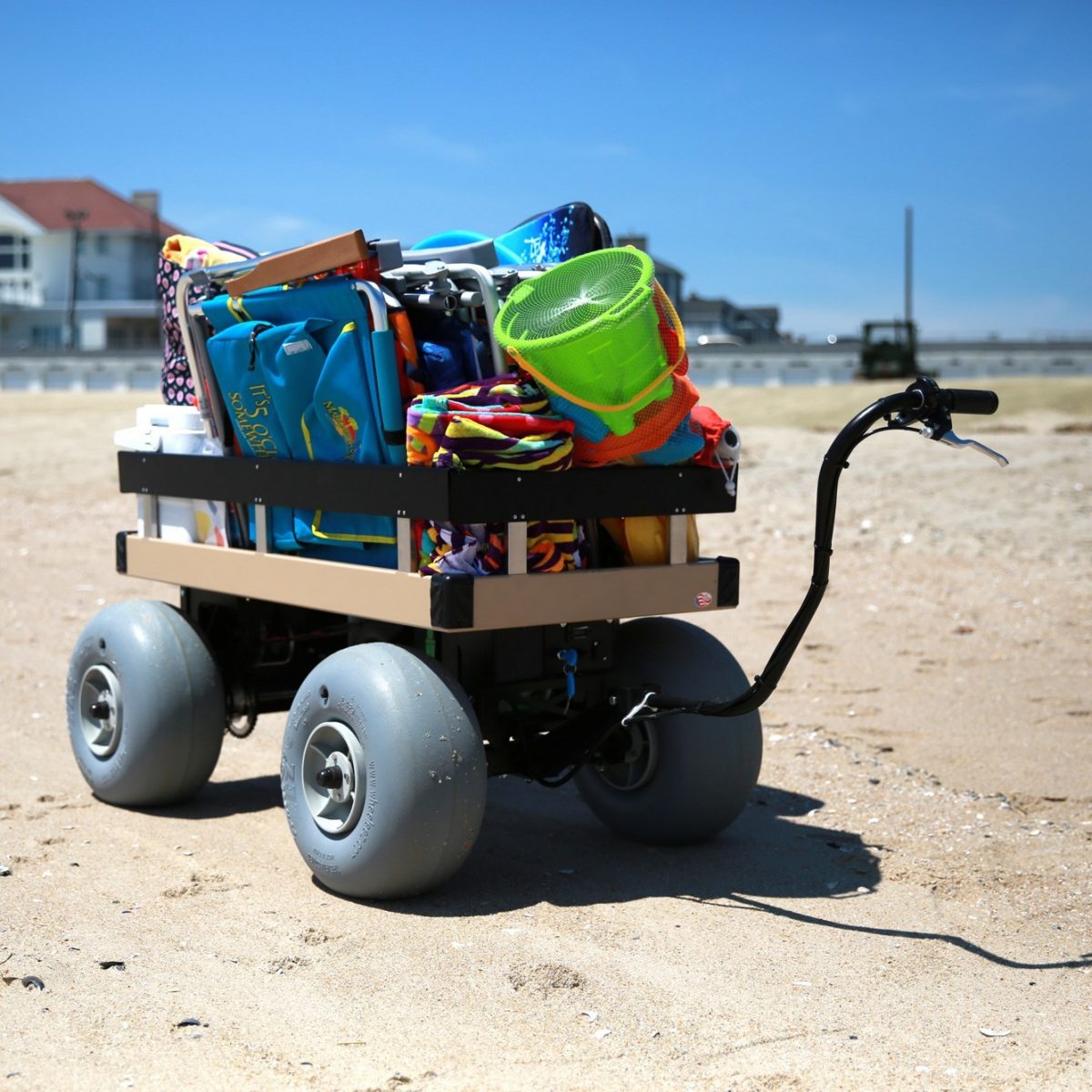 power wheels beach cart